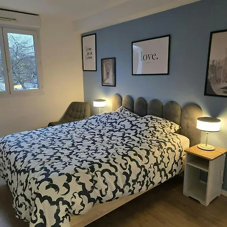 Apartment The Blue Sky Haven 2 - 5min To Disneyland *