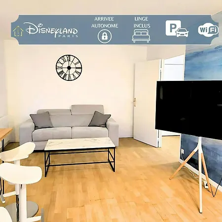 The Blue Sky Haven 2 - 5min To Disneyland Apartment