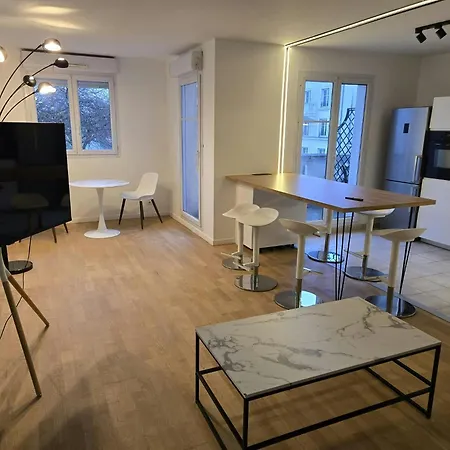Apartment The Blue Sky Haven 2 - 5min To Disneyland *